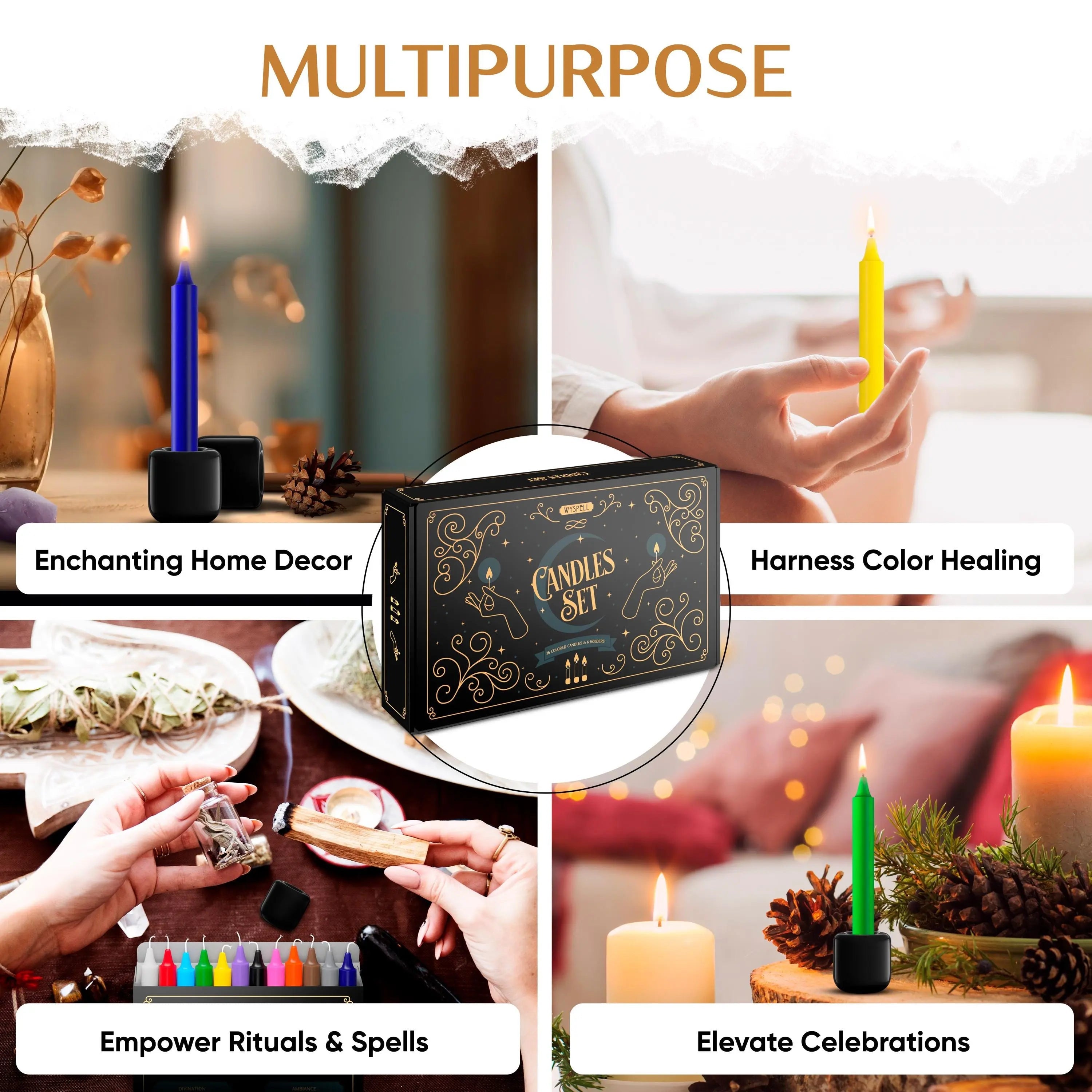 36 PCS Candle Kit