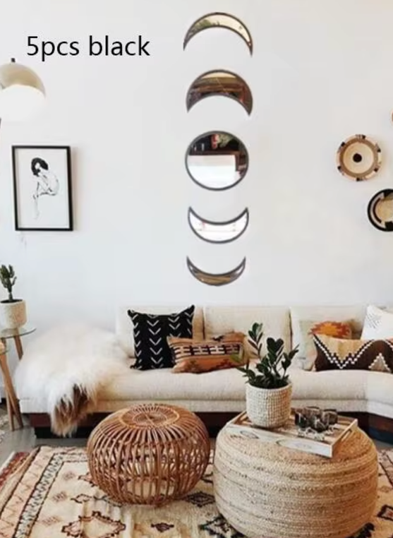 Moon Phase Wall Mirrors